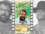 Cinema, un francobollo per lanniversario della nascita di Bud Spencer